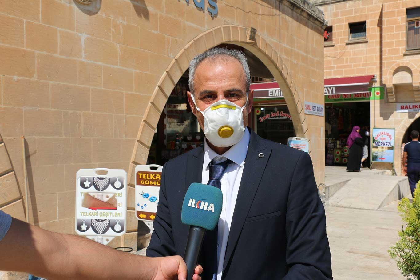 Balıklıgöl Tarihi Çarşı Derneği Başkanı Çerkez Korkmaz 